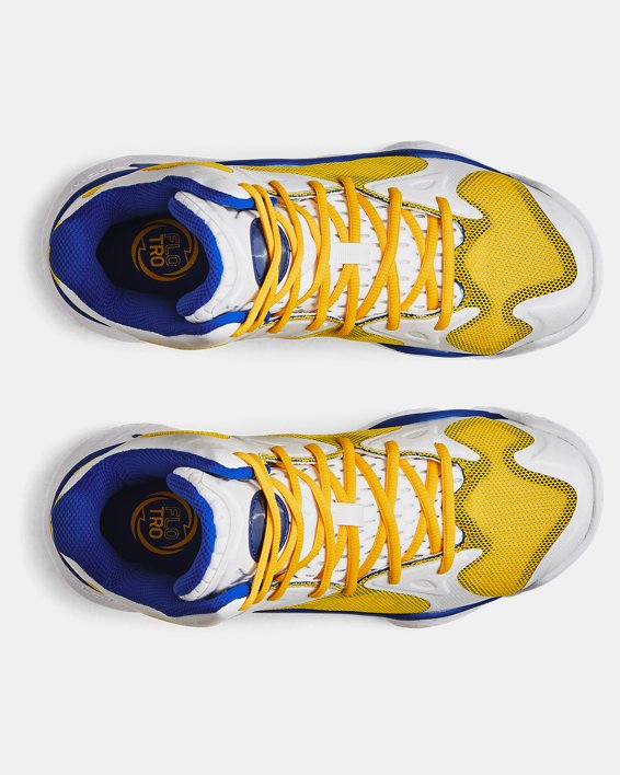 中性Curry Spawn FloTro籃球鞋 in White image number 2